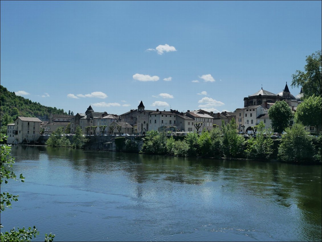 Arrivée à Cahors