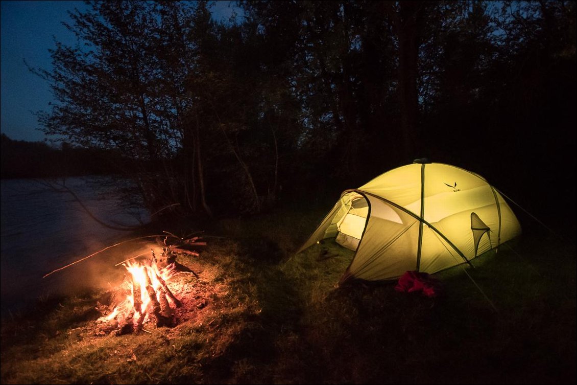 Première soirée, premier bivouac magique