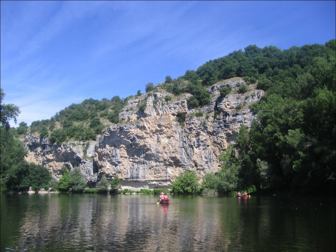 Les falaises à Gluges