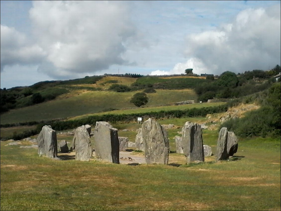 Le cercle de pierre près de Glandore