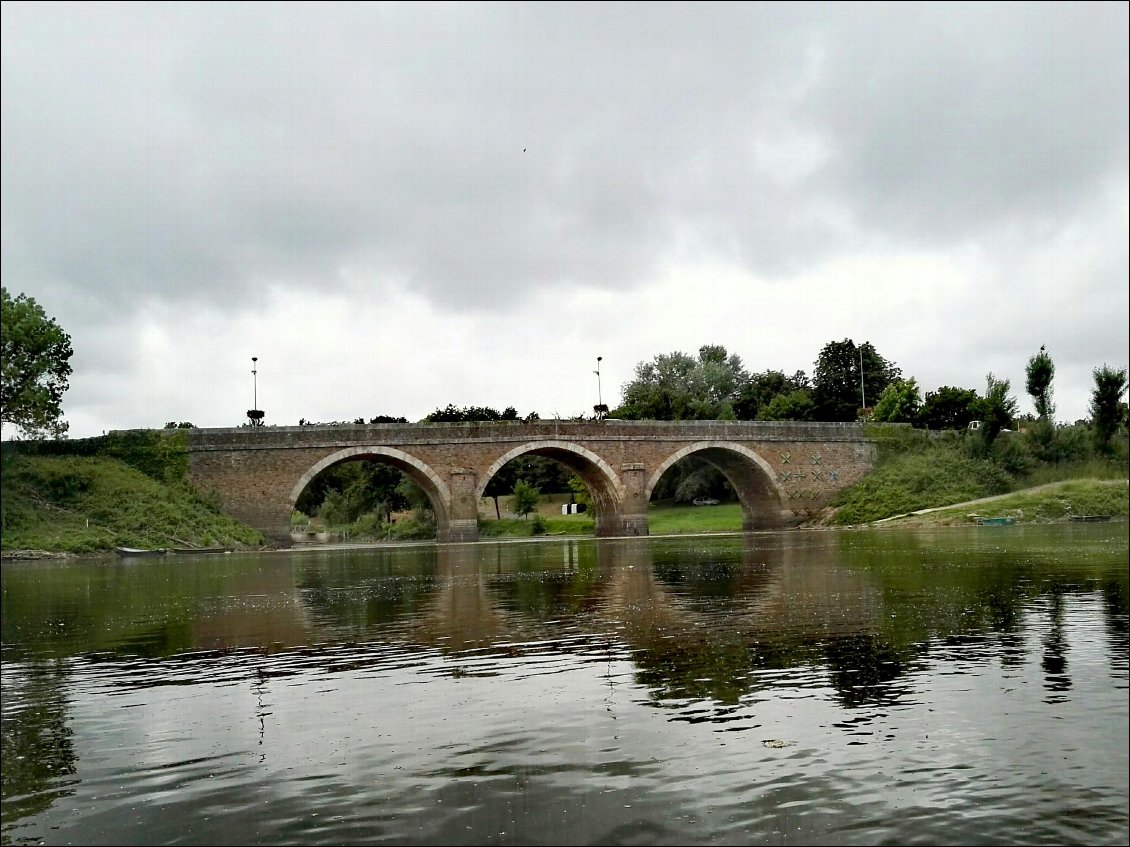 Pont sur le Layon à Chalonnes-sur-Loire