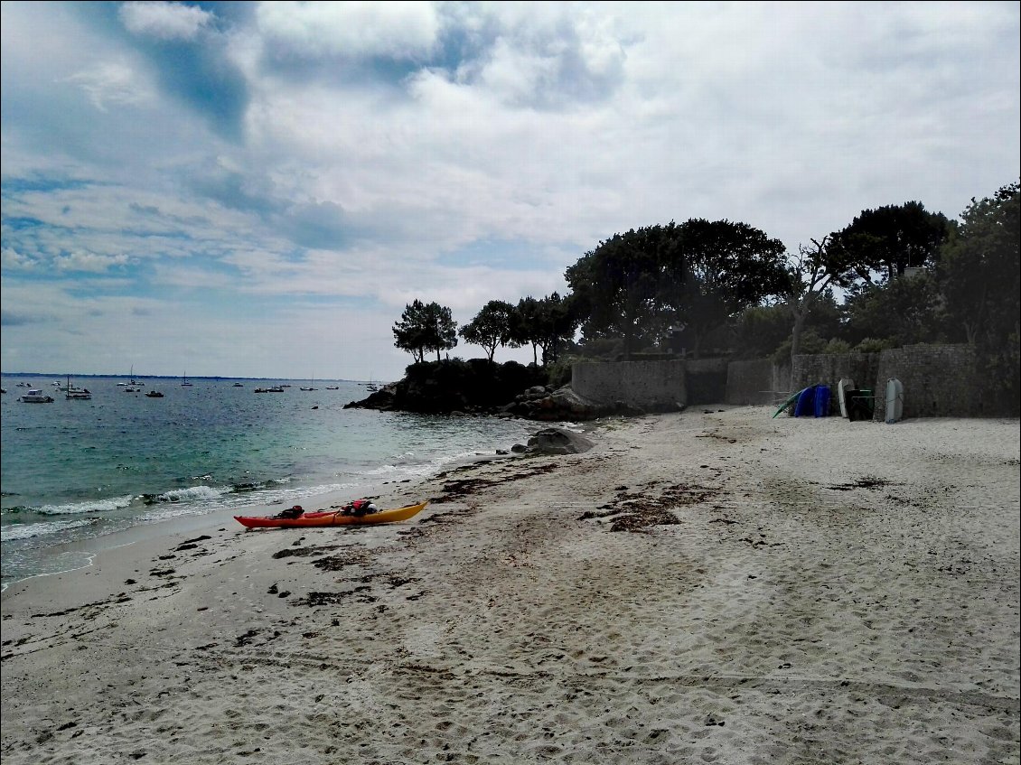 Plage de Cale de Beg Meil