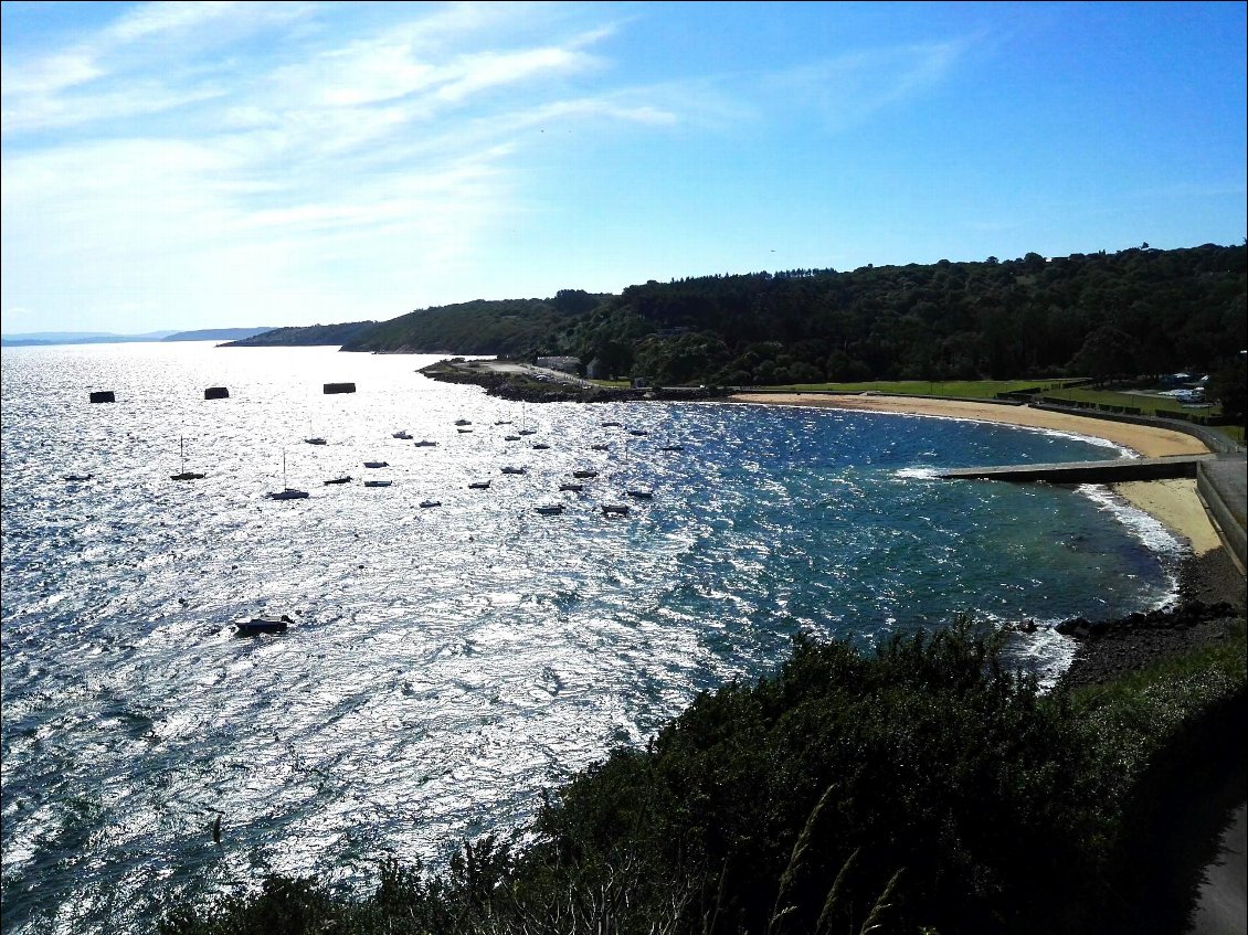 Lanvéoc. Mouillage