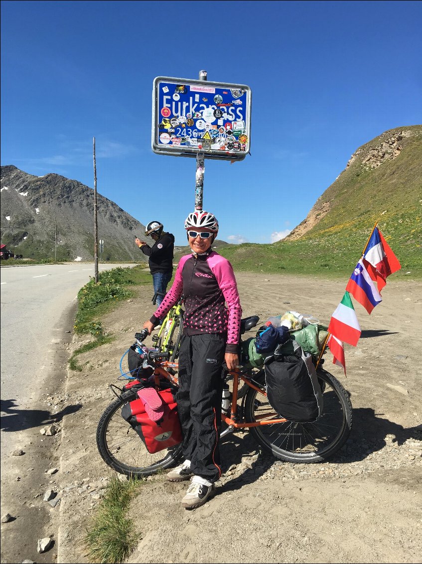 Furkapass, 2436 m.