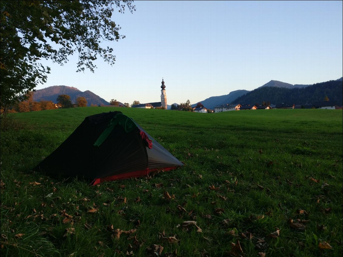 Le village de Faistenau refuge pendant les 2 jours pluvieux.