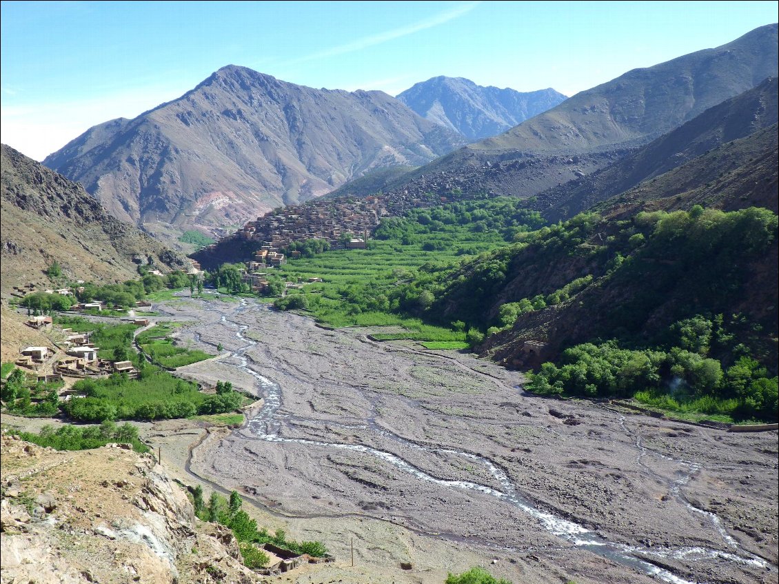 La plaine alluviale d'Aroumd