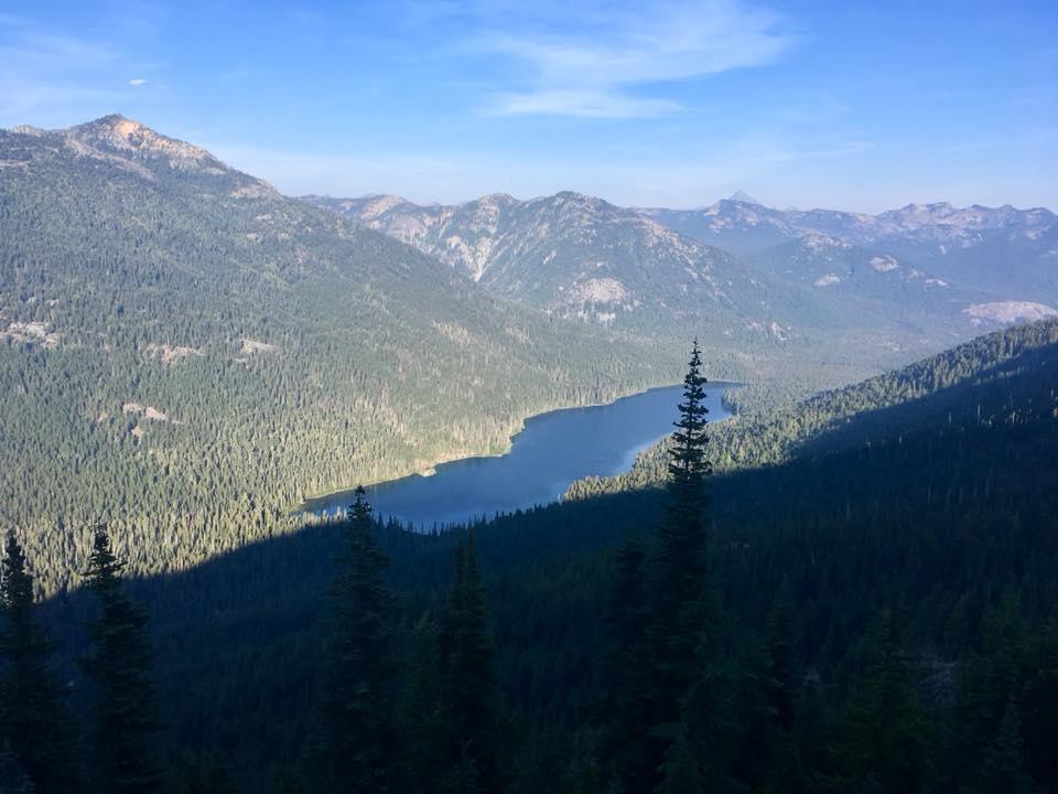 Alpine lake Wilderness