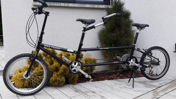 Tandem pliable Bike Friday Two'sday