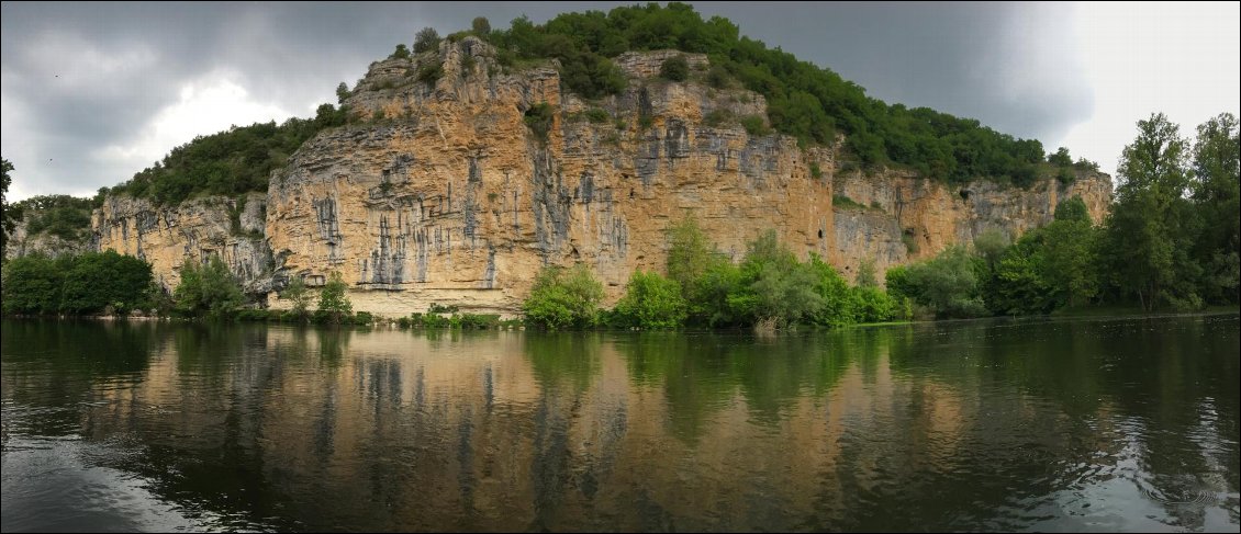 Premières falaises