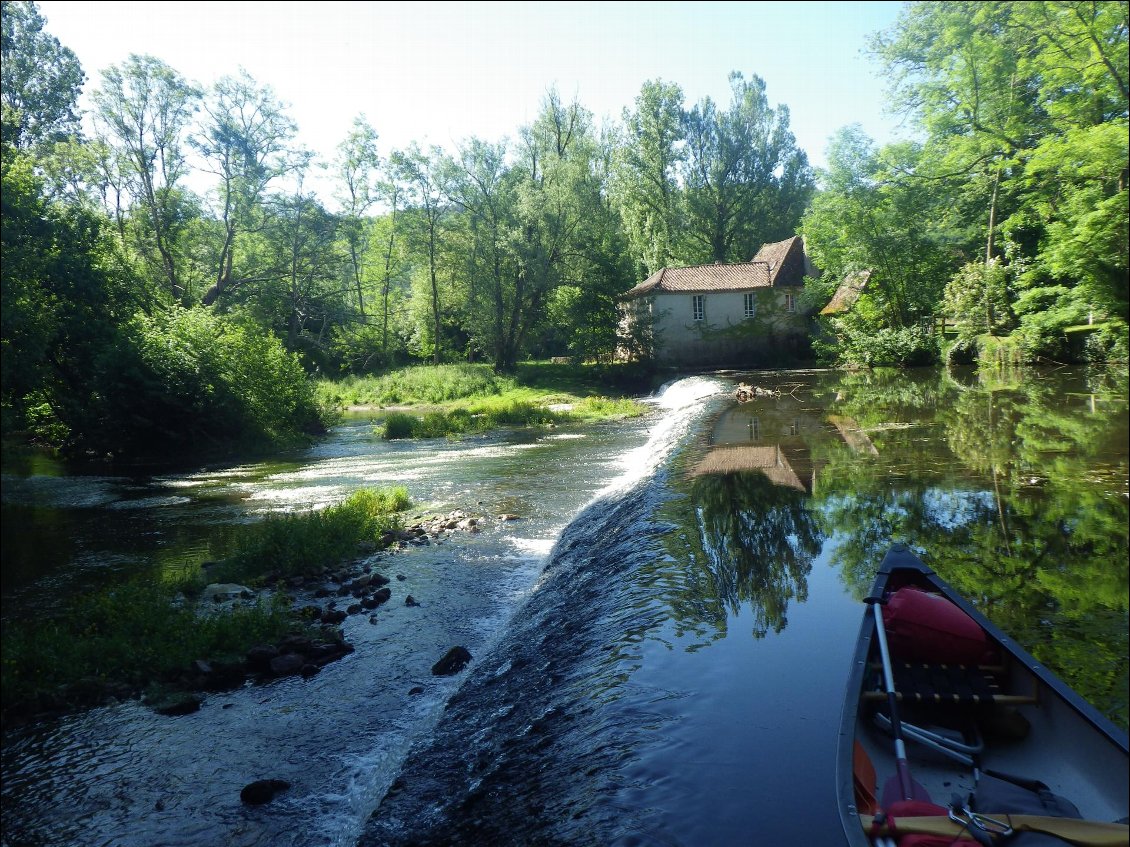 La Bertrande, passage à gauche