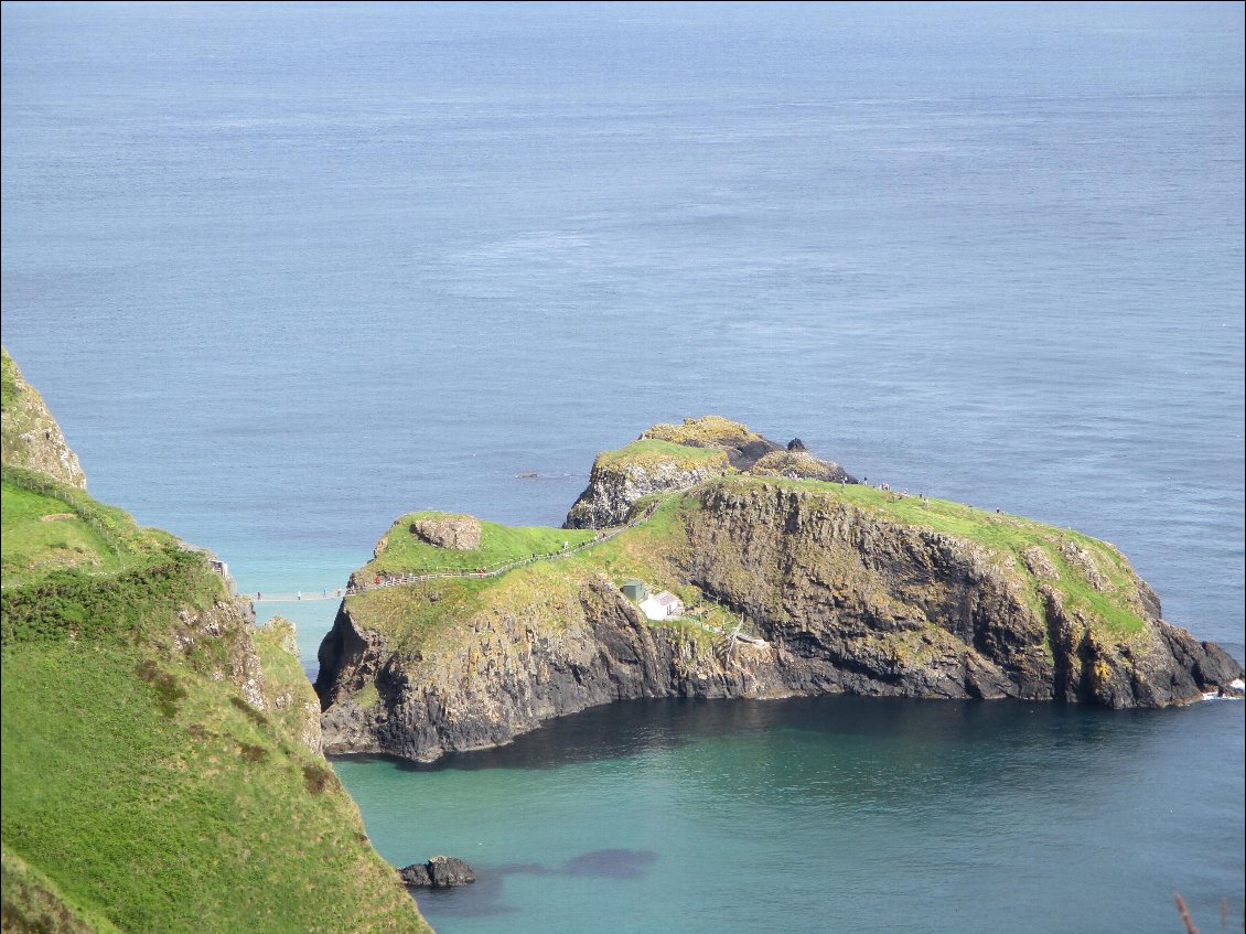 Le pont de corde de Carrick-a-rede.