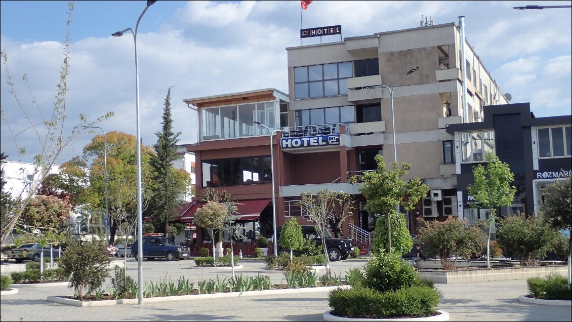 L'hôtel de Gramsh, très agréable