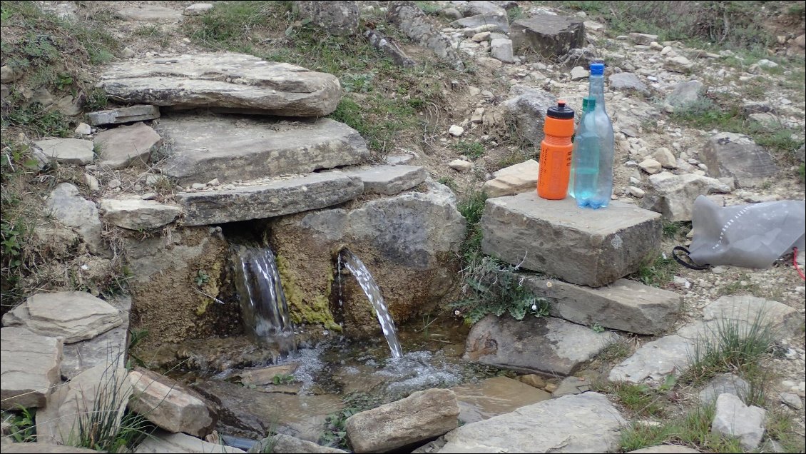 L'eau était délicieuse !