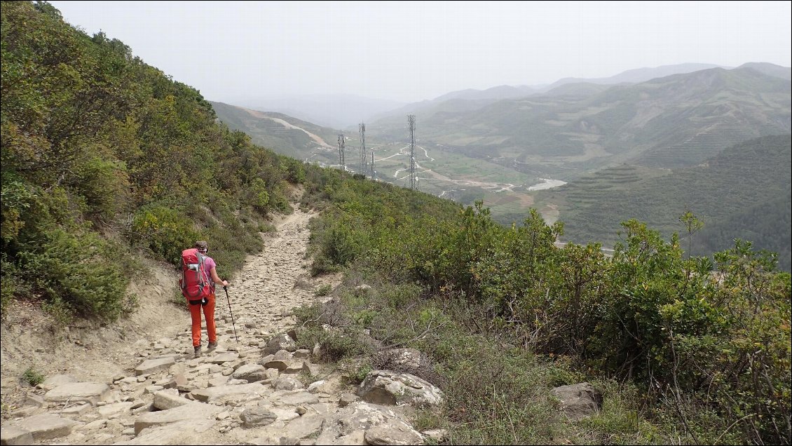 Descente sous la chaleur