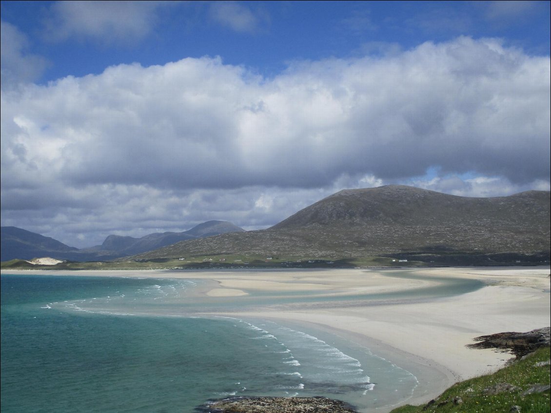 La plus grande plage à Seilebost.