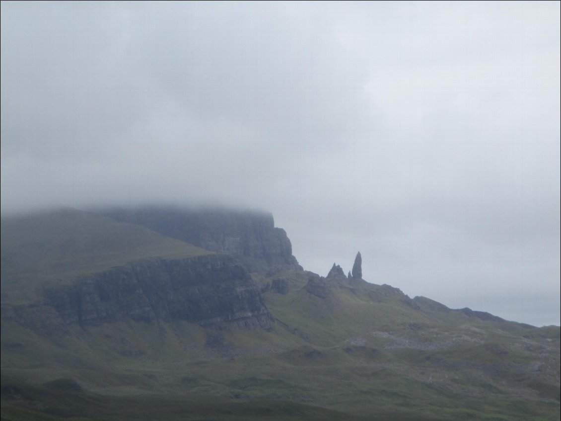 J'approche de "Old Man of Storr".