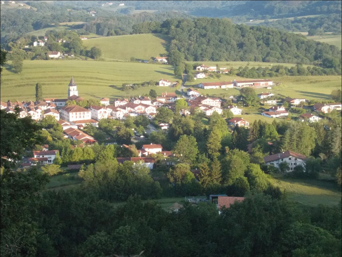 Un peu plus tard dans la montée du col des Trois Croix.