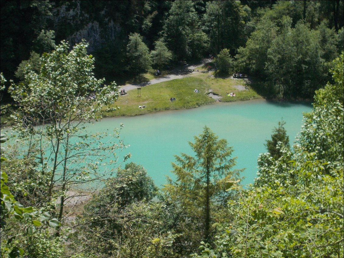 L'entrée des Gorges de Kakouetta, surpeuplées.