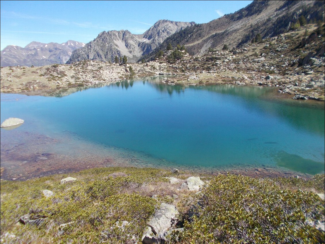 Laquet entre le lac Nère et l'Estagnol.