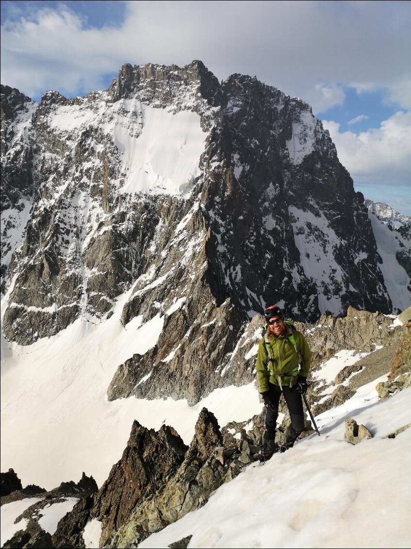 Alpiniste heureux !