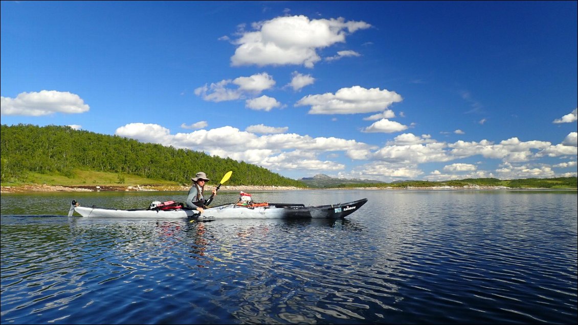 Cover of Lac Møsvatn : kayak et parapente en Norvège