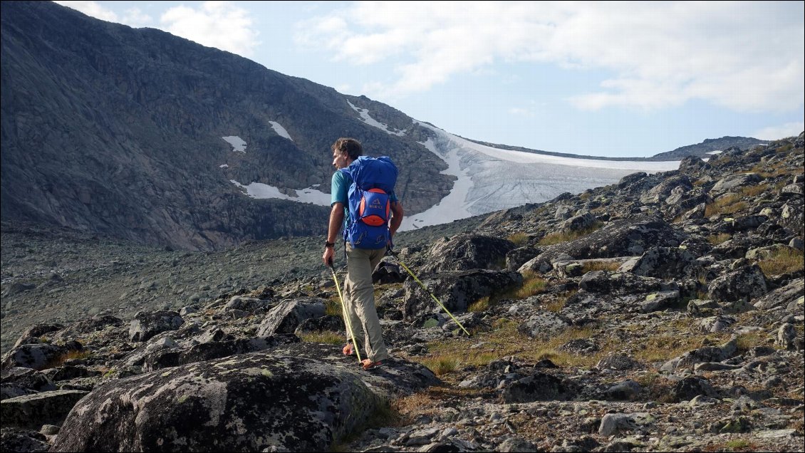 Un des glaciers alentour.