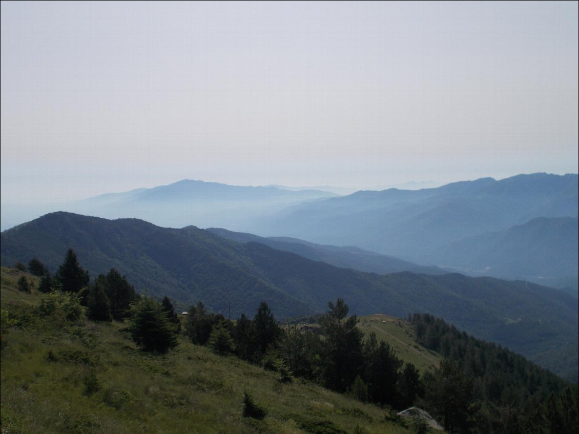 Les dernières brumes matinales...