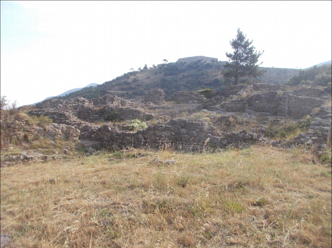 Les ruines romaines de Panissars.