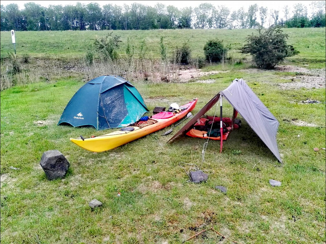 Bivouac près de Mehrum (DE)