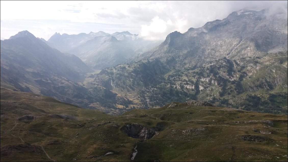 J26. Dernier coup d’œil sur l’Espagne avant de rentrer en France, difficile de ne pas être nostalgique devant un si joli paysage…