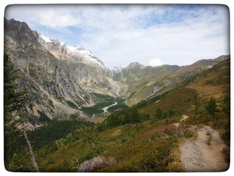 Val Ferret dans l'autre sens avec pleins de myrtilles partout !