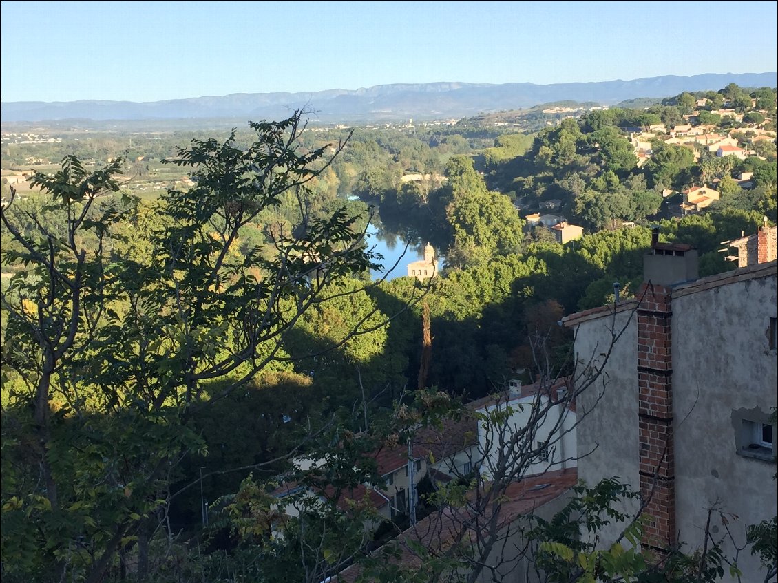 Vue depuis Béziers ... j’y vais