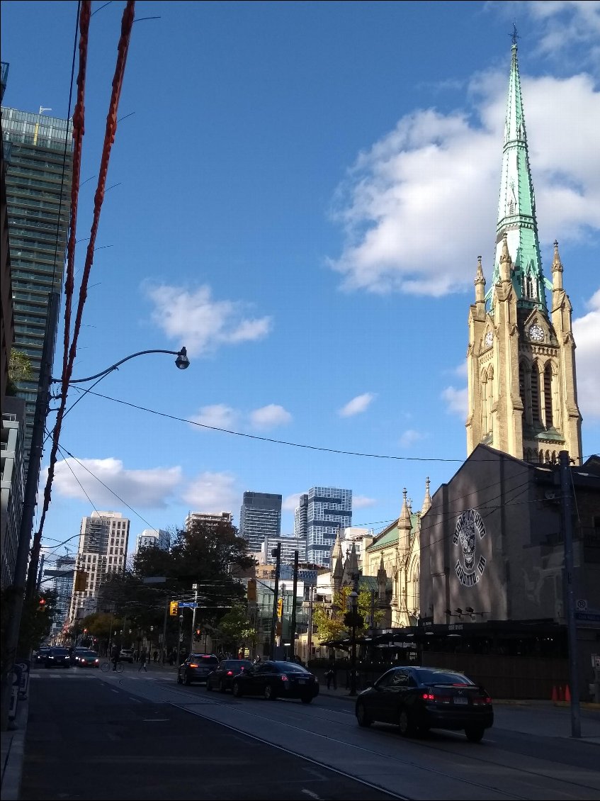 Des églises à tous les coins de rue.