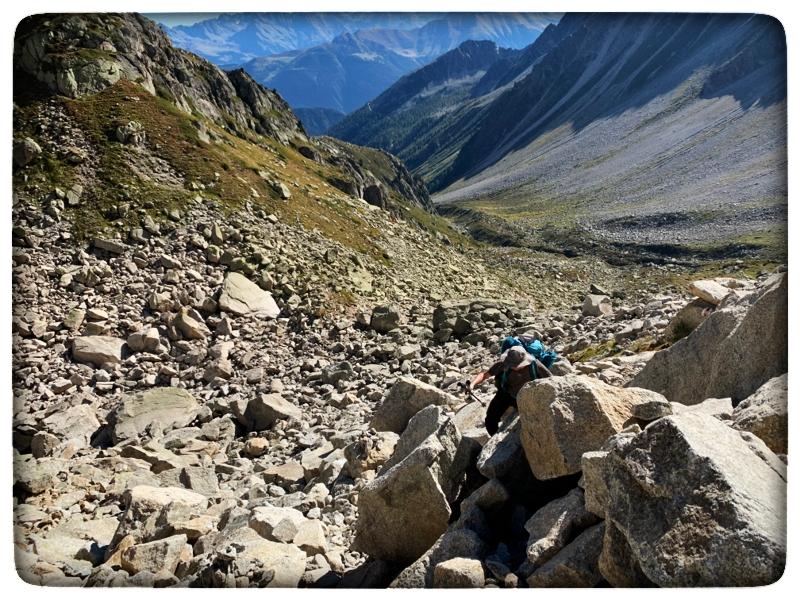 Chaos de rochers...