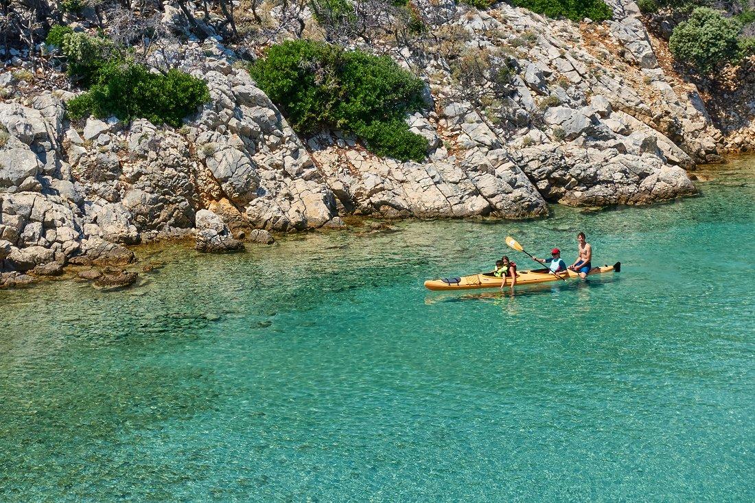 Initiation sur la côte ouest de l'île de Rab