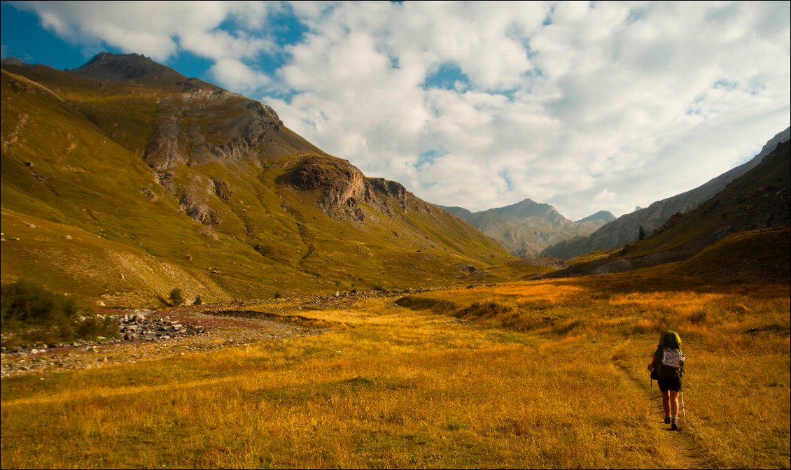 Longue remontée jusqu'aux sources de l'Ubaye