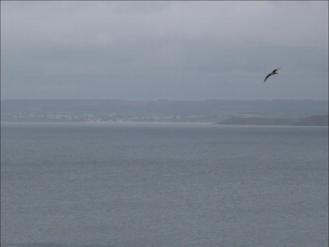 La baie dans la grisaille