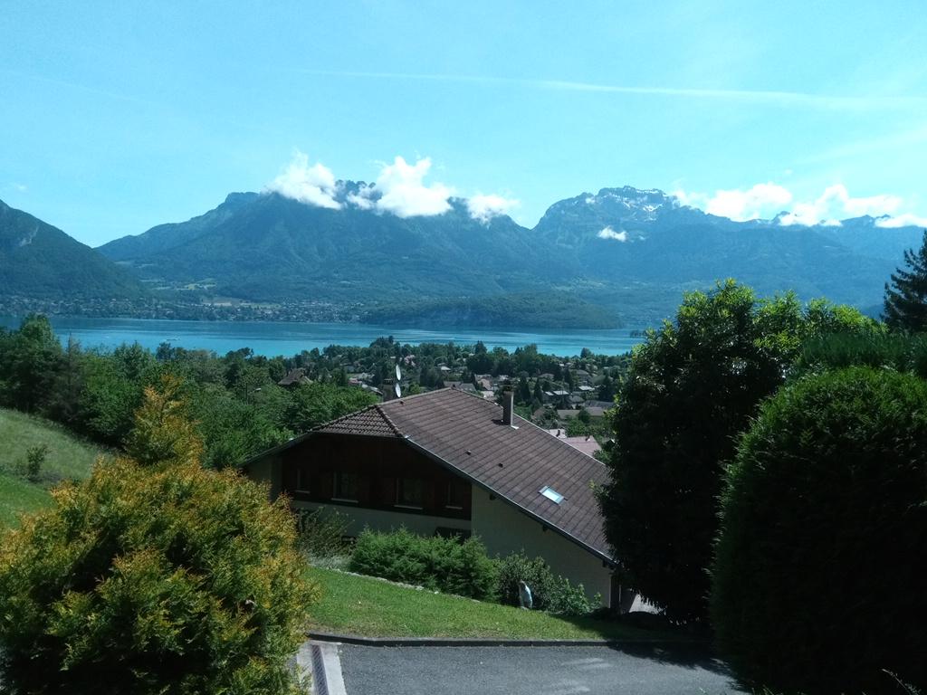 Dernière vue sur le lac d'Annecy