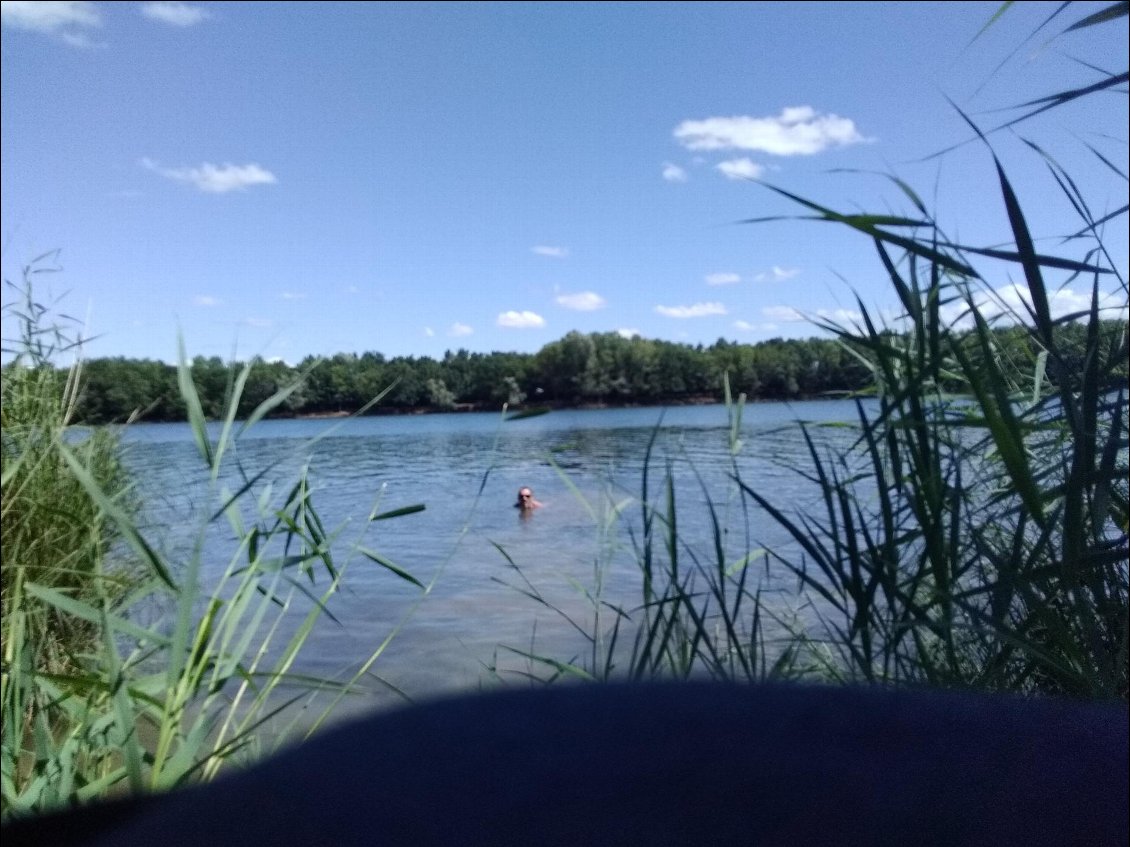 Ça baigne encore dans l'après midi