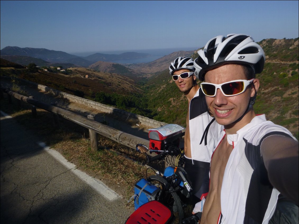 Dans la descente vers Ajaccio.