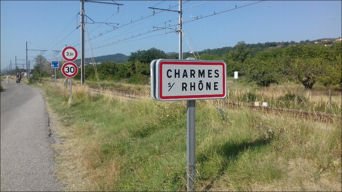 De Charmes dans les Vosges à Charmes sur le Rhône