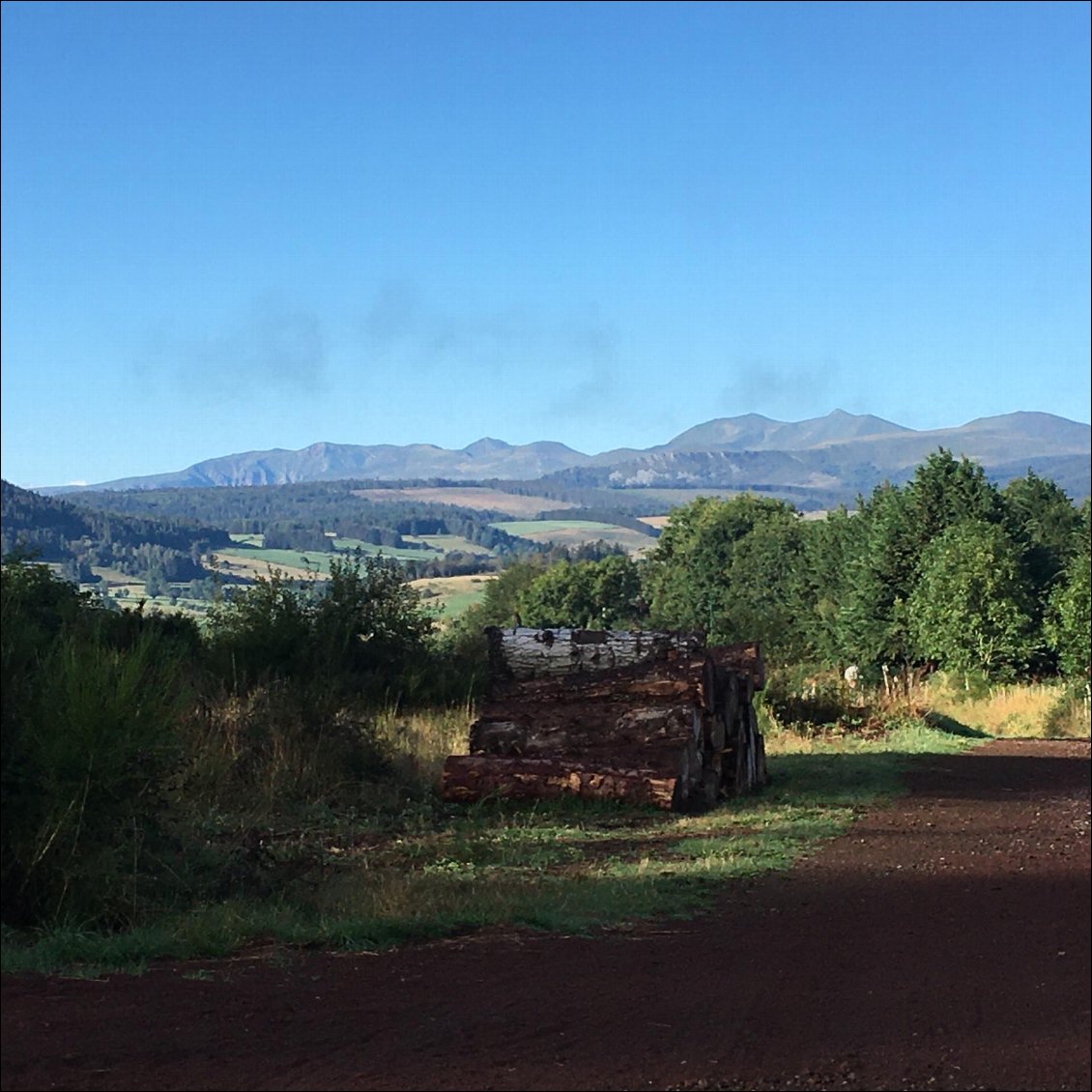 Le Sancy vu de la Garandie