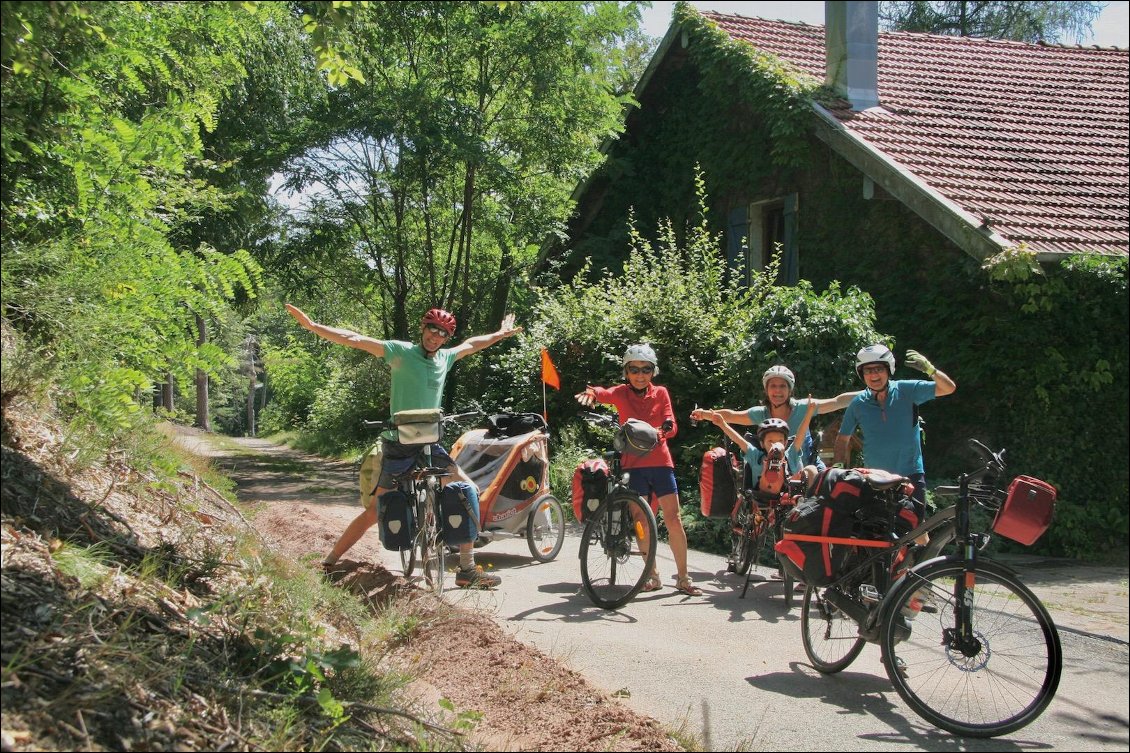 J2 : départ avec Jean Paul et Bernadette qui nous accompagnent sur les 2 premiers jours