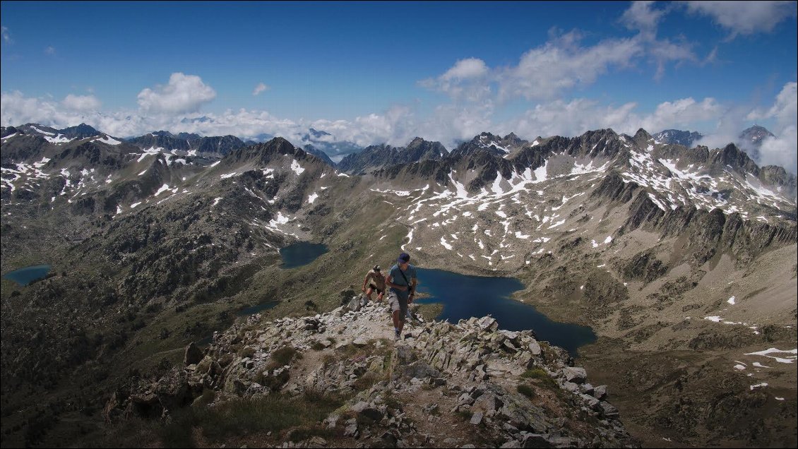 Escalade du pic de Bastan