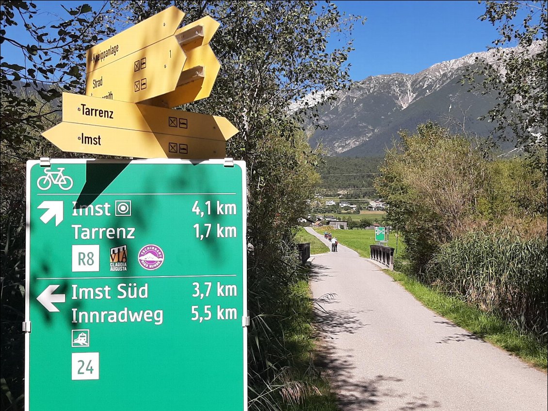 Pour les pistes cyclables, nous avons l'embarras du choix !