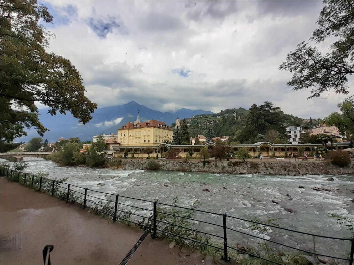 Arrivée à Merano.