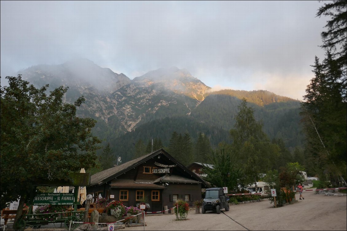 Camping du lac di Dobbiaco.