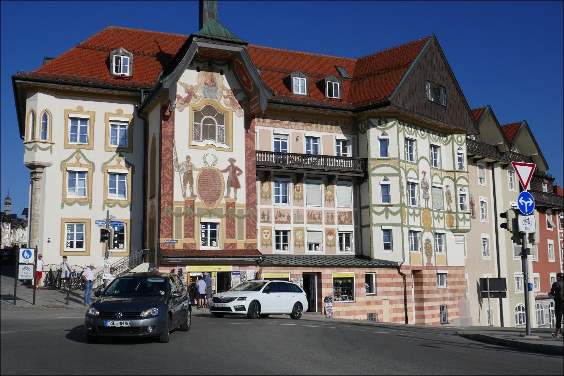 Petite ville de Bad Tölz.