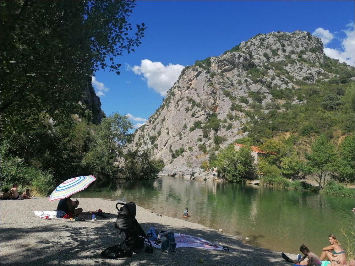 J12 : repos bien mérité dans les Gorges du Gouleyrous