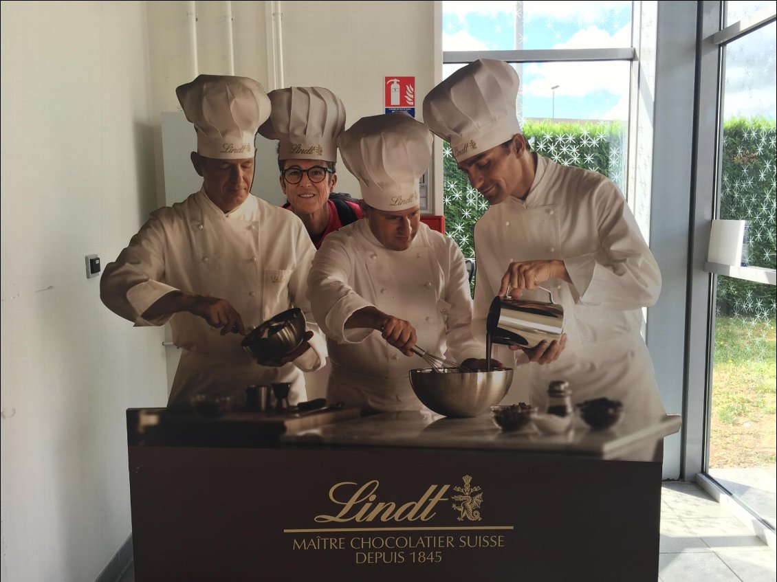 Ca y est, Marie est embauchée chez Lindt!